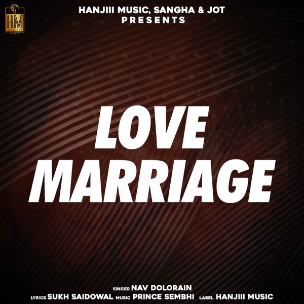 Love Marriage Cover