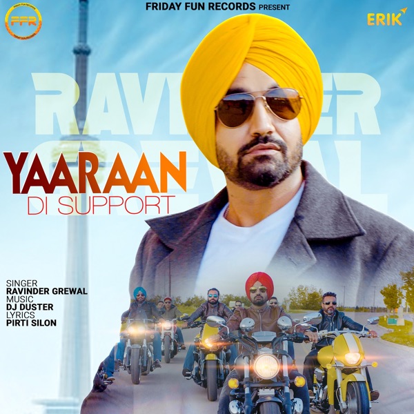 Yaaraan Di Support Cover