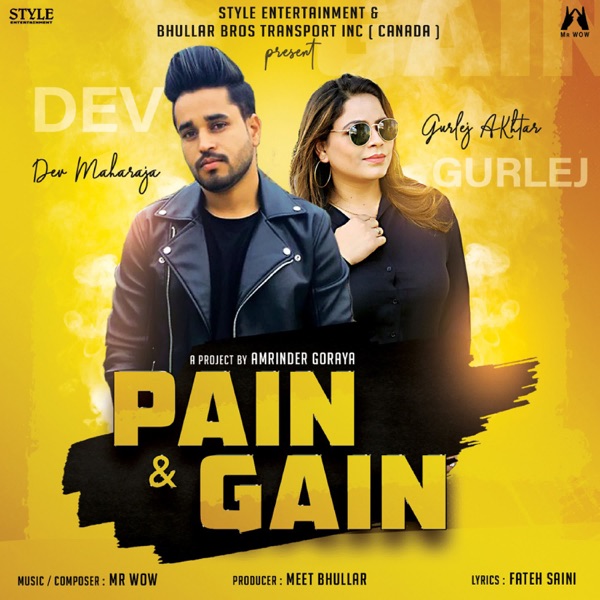 Pain Gain Cover