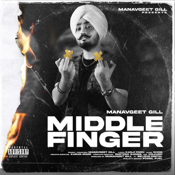 Middle Finger Cover