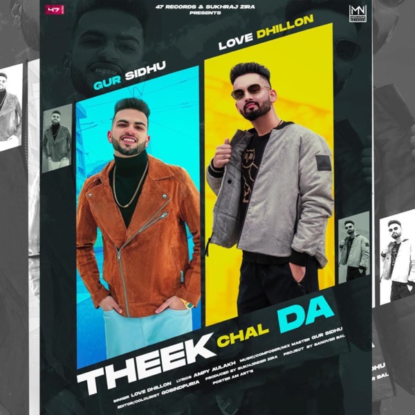 Theek Chal Da Cover